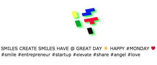 iMONDAYi's tweet photo. SMILES CREATE SMILES HAVE @ GREAT DAY HAPPY #MONDAY ❤ #smile #entrepreneur #startup #elevate #share #angel #love http://t.co/Jzhrr2juCr