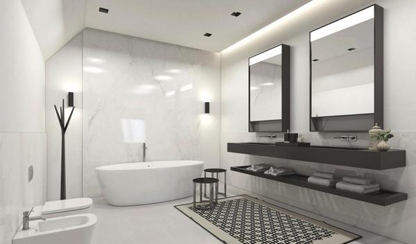 Lujoplanet's tweet image. Very clean #design for the bathroom, I really love the #minimalism