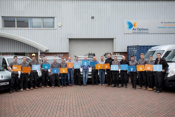 AirOptionsLtd's tweet image. Last month #AirOptions had some #professional #photos taken. This handsome bunch are our #Engineers #WorkingForYou