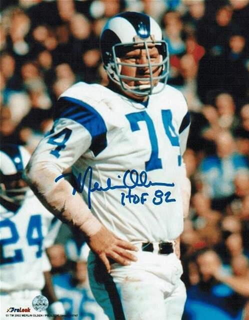 Happy birthday Merlin Olsen. 