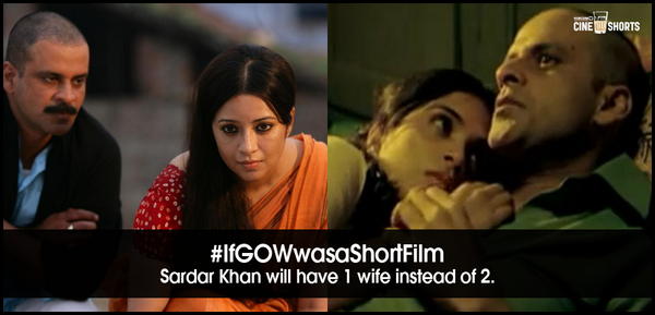 CineShorts's tweet photo. #IfGOWwasaShortFilm Sardar Khan taklif mein hote! Agree? #RT if yes! http://t.co/708mGb1GK2 #contest #anuragkashyap http://t.co/V5AWDu6bJT