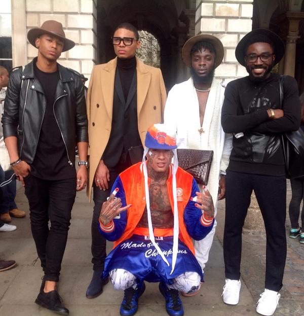 SwedeHarriet's tweet photo. Everyone has their own #AmexStyle. Show us yours from #LFW for your chance to win an exclusive @OSMANstudio coat http://t.co/Gj21MuTrGh
