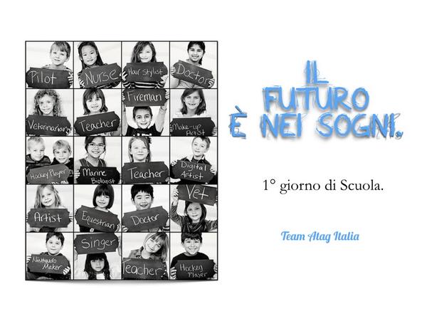Il futuro è nei sogni. #scuola #milano #roma #torino# #verona #firenze