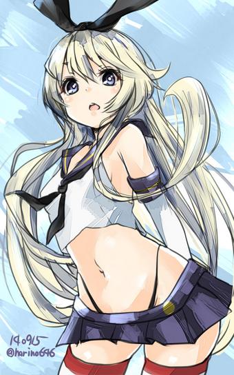 お゛ぅっ!?#艦これ版深夜の真剣お絵描き60分一本勝負 