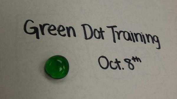 yuan_ynn's tweet photo. If you see this, consider finding out more about Green Dot cuz YOU can make a change in this community. @UDGreenDot http://t.co/z5ecAdXCRd