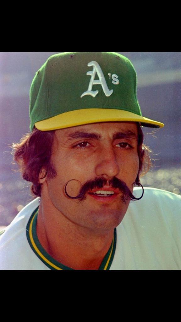 Happy Birthday Heres a pic of Rollie Fingers cause he has a cool mustache 