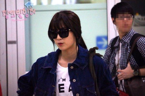 140914 Apink back to Korea at Gimpo Airport - Chorong // By 핑크빛잉어