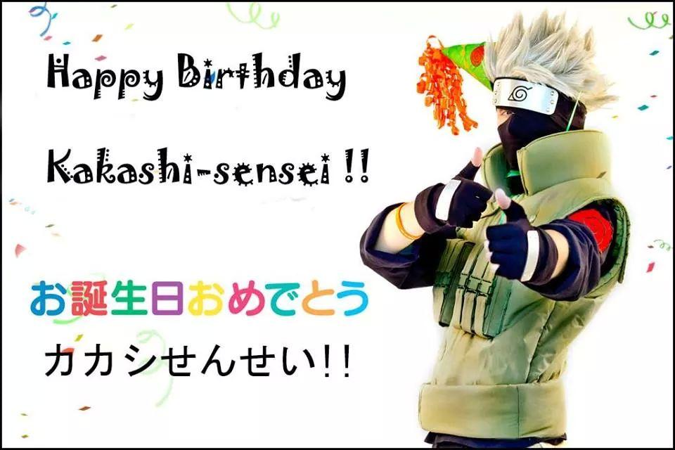 Happy birthday Hatake Kakashi-san 