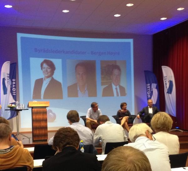 Byrådslederkandidater for Bergen Høyre, hvem går av med seieren? #BeBy