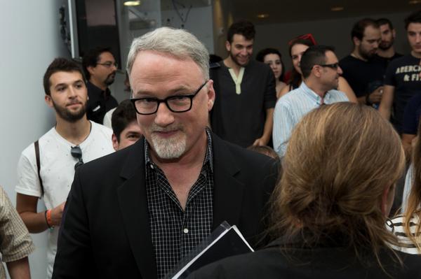 escuelatai's tweet photo. El maestro David Fincher ha abierto el curso académico 2014/2015 junto a los estudiantes TAI
#FincherenTAI #Perdida http://t.co/FKTtdVilmp