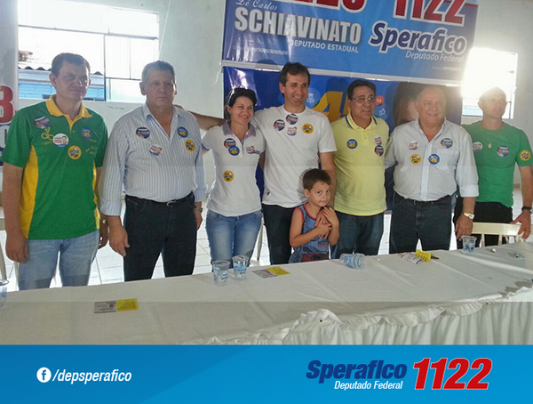 No final de semana estive em Santa Helena juntamente com o candidato a deputado estadual <a href="/Schiavinato_/">Deputado Federal Schiavinato</a> .