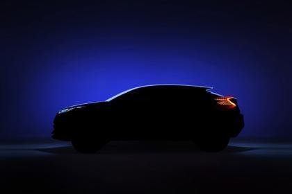 #toyota teases new #chr concept at #parismotorshow with a beautiful silhoutte and is set to #wow the crowd