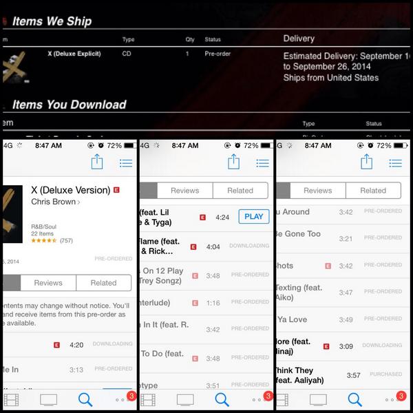 #XTheAlbum #XTheAlbum #XTheAlbum #XTheAlbum Preordered it twice!!! TEAM BREEZY DC <a href="/chrisbrown/">Chris Brown</a> 😻😻🙌🙌🎶🎶
