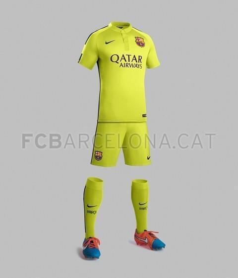SportStuff24's tweet photo. برشلونة سيرتدي الطقم الثالث في تاريخ 30 سبتمبر أمام باريس سان جيرمان في دوري الأبطال .. http://t.co/E33E6h8lOP