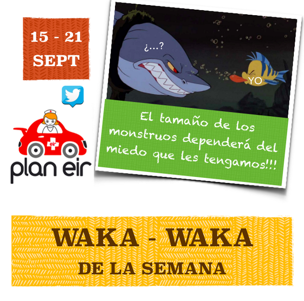 planEIR's tweet photo. TUIT 4.000: el #WakaWakaDeLaSemana, para vosotros y para mí. 

Sin monstruos que temer. http://t.co/Wc0HRliq1F