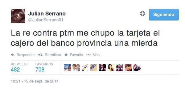 Seerranoo321's tweet photo. Tweet de Julian (último: hace 1 h aprox.) http://t.co/vWHoo2DqBN