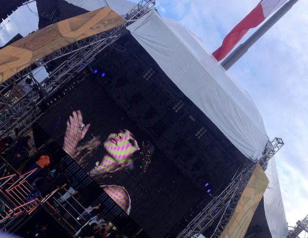 ideefacto's tweet photo. #fiestamexicana #VivaMexico @MaribelGuardia /A las 16.30hrs. Show musical en el Zócalo. Logísitca #ideefacto http://t.co/UT0G25N2OV