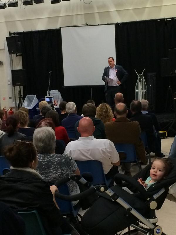 heatherw1976's tweet photo. @MargoMobileYes event @CStephenssnp 'Margo taught me to wait my turn in a debate &amp; on Thursday it's Scotland's turn' http://t.co/VnSMvwupRn