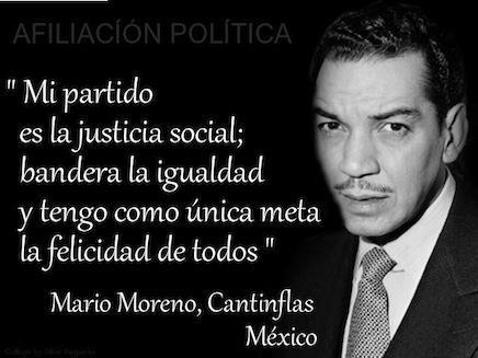 MARIO MORENO CANTINFLAS on Twitter: "Afiliación política: Voy por México,  Viva México, #Cantinflas #Frases #Fotogaleria http://t.co/S43iMdsgPc"