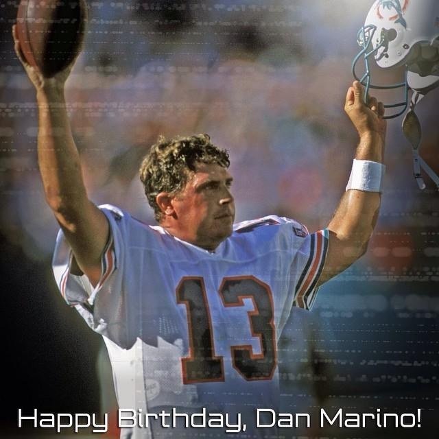 Double-tap to wish legend Dan Marino a Happy Birthday! by nfl  