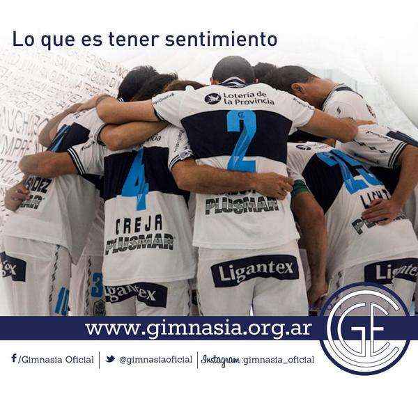 NatuJauregui's tweet photo. #ADejarTodoLOBO #11LobosContraTodos #GimnasiaYNadaMas Vamos Lobo! http://t.co/PQ620llDuL