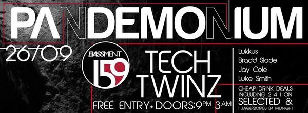Looking forward to this next up in line and my birthday weekend with TECH TWINZ headlining !
