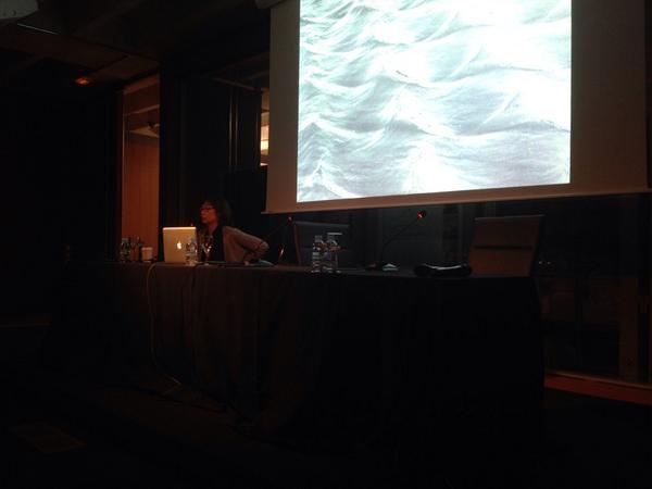 Ivorypress's tweet photo. #MayaLin is presenting right now her #Ivorypress exhibition at @COAMadrid. Opening tomorrow! http://t.co/ln6kT4qXVt