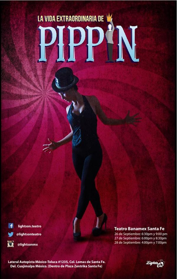 Los invitamos a ver una nueva producción de @LightsOnTeatro #PippinMusical Sept 26, 27 y 28 en el #TeatroBanamex