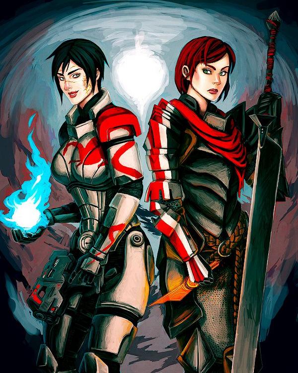 Window_Ninja's tweet image. Hawke: Adept class
Shepard: Warrior class
@Femshep88