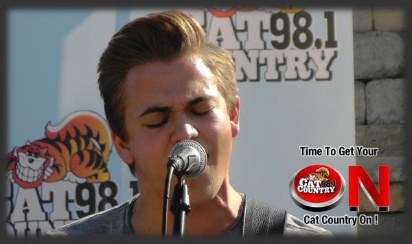 Fun afternoon in Seekonk! <a href="/HunterHayes/">Hunter Hayes</a> played a private performance at <a href="/TheDublinRose/">Dublin Rose</a> for 25 lucky people #CATITUDE