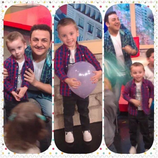 La felicidad de Lauti bailando con <a href="/diegotopaok/">DIEGO TOPA ツ</a> en <a href="/TCompartidas/">Tardes Compartidas</a> la semana pasada #QueLindoEsVerteReir