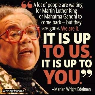 It is up to us to be the change! Who's with me?