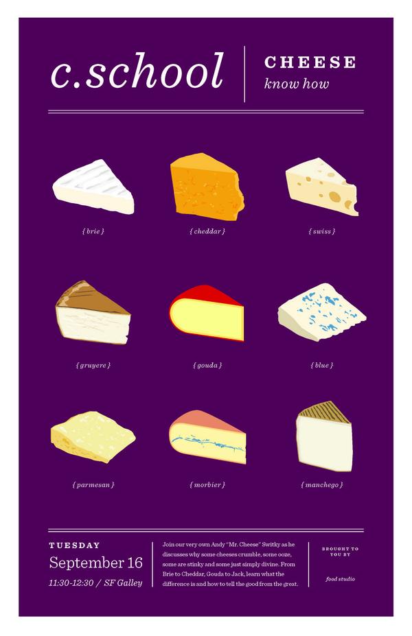 katieclark's tweet image. Reason #256 I love working @IDEO: cheese school. #ideofood