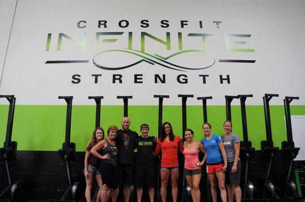 CFInfinite's tweet image. Had the pleasure of Alexandra LaChance and Danny Nichols coaching at the box last week! Thanks for the Coaching tips!