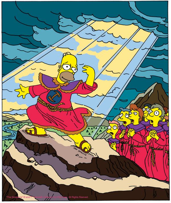 The Simpsons tweet media