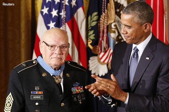 Four decades later, two Vietnam War veterans receive the Medal of Honor on.wsj.com/1ph8V9k