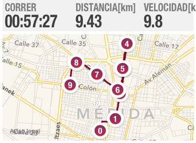 Maritosoliss's tweet photo. Estuve corriendo 9.43km con #PolarBeat. http://t.co/eRfa7tHhSm http://t.co/zTw8ozTJdR