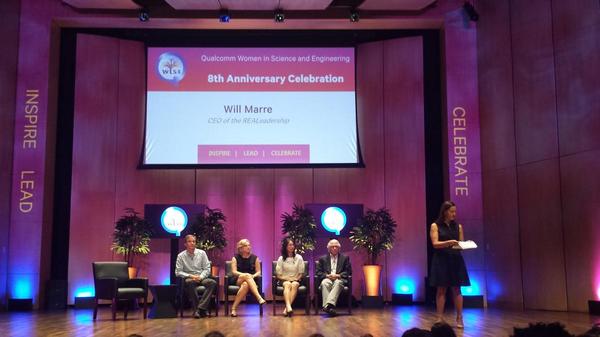 soniafarace's tweet photo. Up next, #QWISE panel "Inspire, Lead, Celebrate" @Qualcomm http://t.co/GTfJOCU8dh