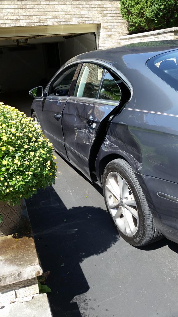 frederickshober's tweet photo. Perfect driving record shattered today. Off to the body shop it goes. http://t.co/mvcrQFG1FC