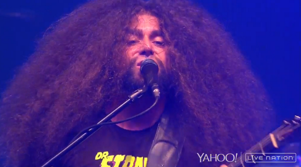 YahooMusic's tweet photo. Are you guys enjoying the @Coheed #YahooLive show? Watch Now: http://t.co/S4a3YCyGBF #ThreeEvils http://t.co/1UIuNmyUsM