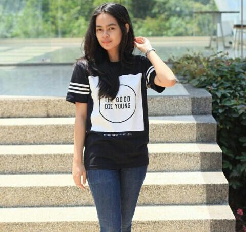 The Good Die Young! Cotton 30s. Size S-XL. Unisex. Price 130k!
