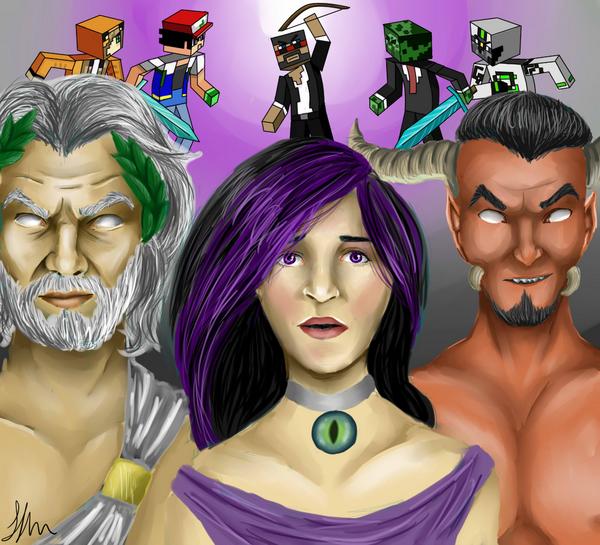 KiwiDrawer's tweet image. #MianiteFanArt  @ProSyndicate  @CaptainSparklez @IIJERiiCHOII I did it! :D I think I might curl up and sleep now...