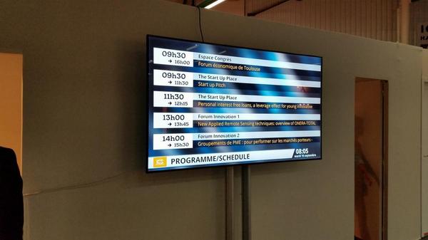 Cenareo's tweet image. L'ICS ouvre ses portes au public. Bonne visite ! #startup #innovation #ICSShow