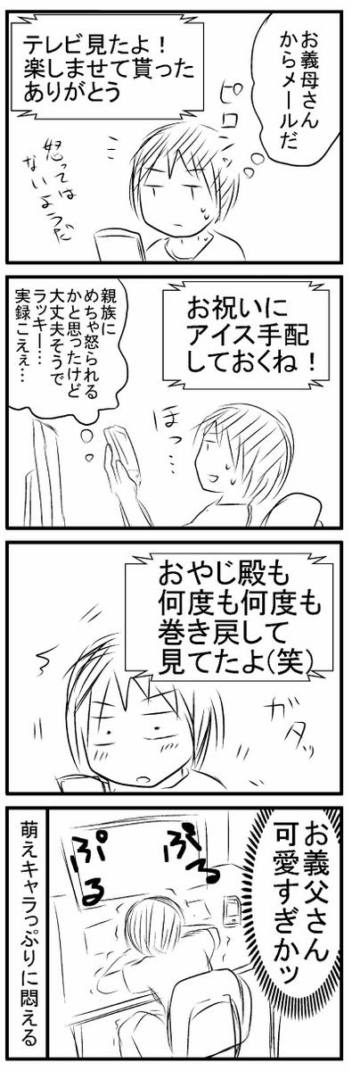 テレビの後 