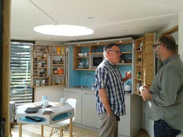 Saira &amp; Russ visited a great new innovation called the Hive Haus, We are in discussions re BC keep a watch out.