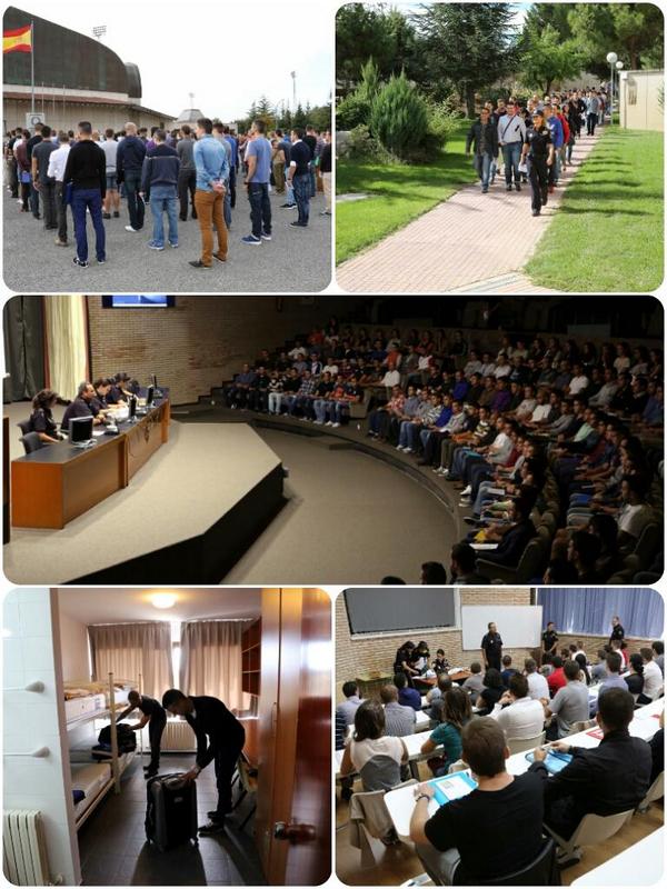 Cargongar72's tweet photo. Hoy se hace realidad un sueño. Enhorabuena a todos los q inician su formación en la Escuela d @policia en #Ávila http://t.co/OI0OAjHd7R