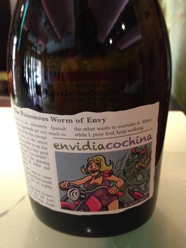 ZarateVinoteca's tweet photo. Ya puedes probar la nueva añada de Envidiacochina de nuestro amigo Eladio Piñeiro!!! Os sorprenderá!!@Elibaco http://t.co/OFAhnmnRIv