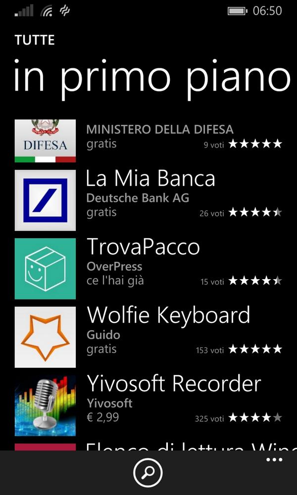 TrovaPacco's tweet photo. Siamo in Primo Piano sul Windows Phone Store. 
Se non l’avete ancora fatto, scaricate qui:
http://t.co/OX9w7VKEIj

:) http://t.co/YSDBcmDnN8