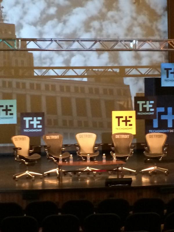 foxjust's tweet image. I want one of those chairs #TechonomyDetroit