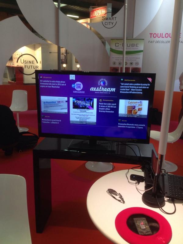 spotminder's tweet image. #spotminder 👍👍👍 #aestream #ICSShow #Toulouse support your local startup